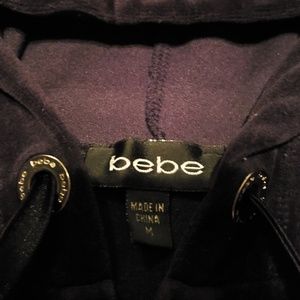 bebe Sweaters - Babe Velour Zip Up bebe Sweaters - Babe Velour Zip Up